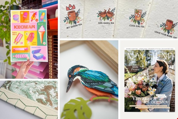 Papier hier! Van risoprints tot boekbinden