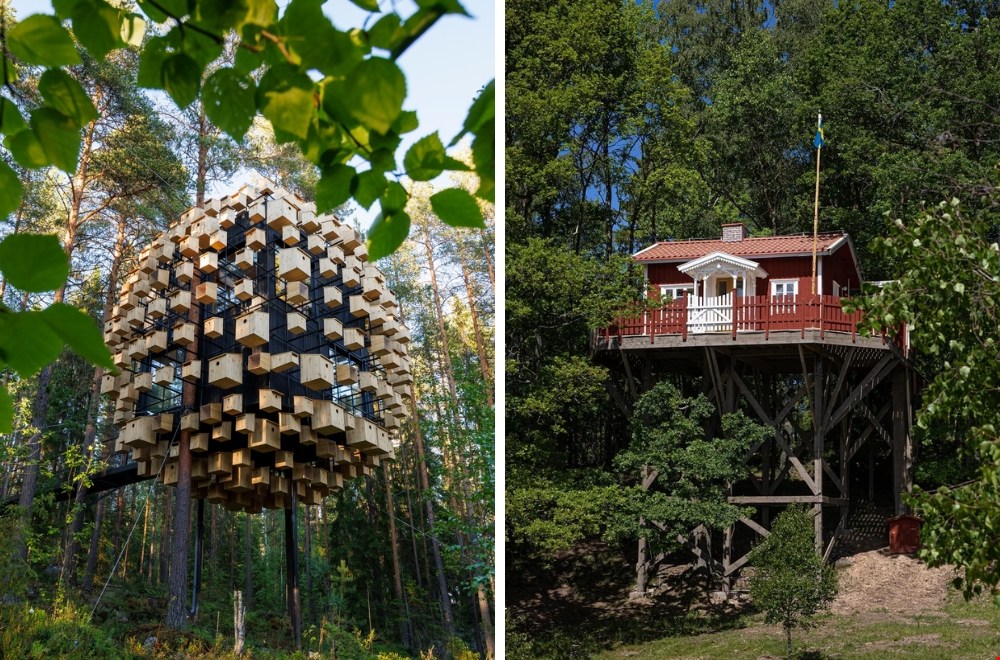 Fotocredits: Treehotel en Islanne Treehouse Hotel