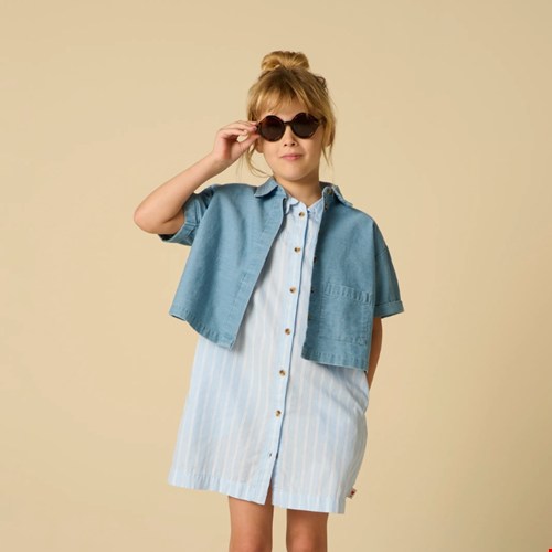 Denim blouse