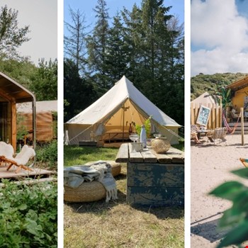 De leukste glamping hotspots voor 2026: van surf camp tot roze caravan