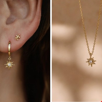 WIN de Sunshine sieradenset van Riverstones t.w.v. € 92,-