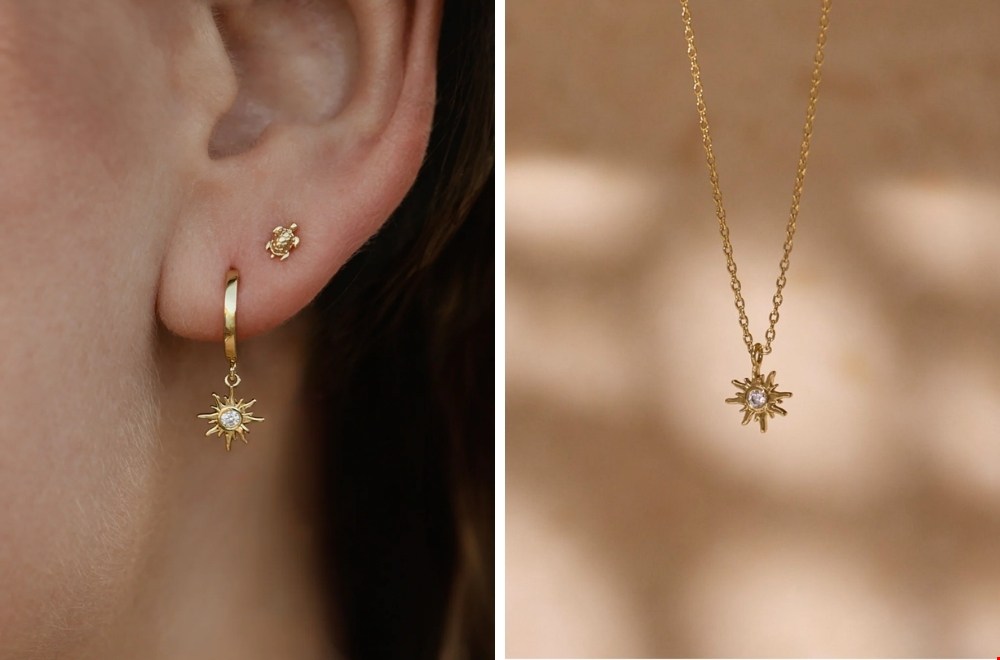 WIN de Sunshine sieradenset van Riverstones t.w.v. € 92,-