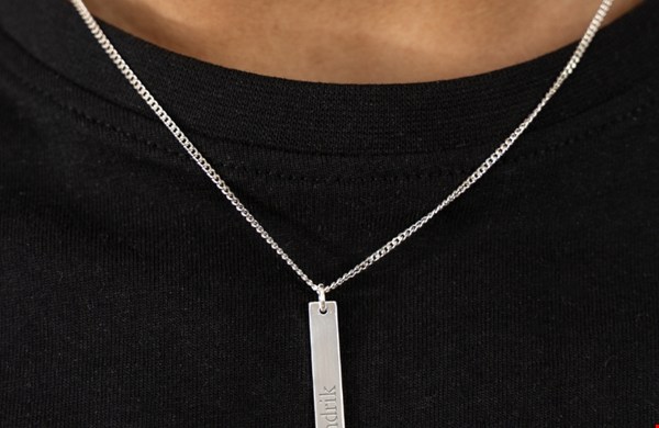 Bar ketting met naam