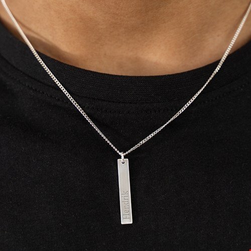 Bar ketting met naam