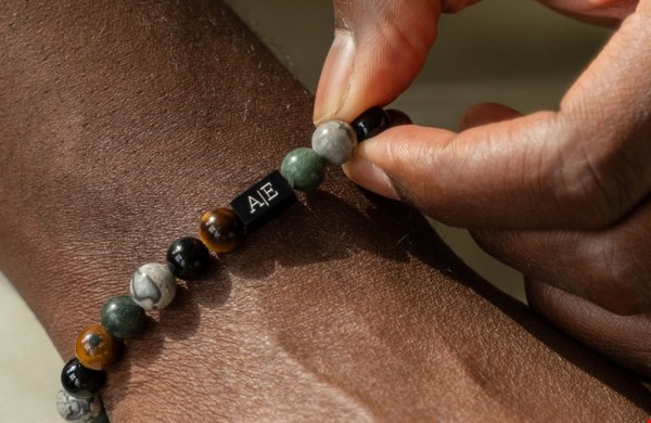 Edelstenen armband