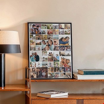 persoonlijke fotocollage van EasyCollage als vaderdagcadeau