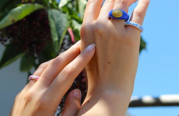 Handwritten ring