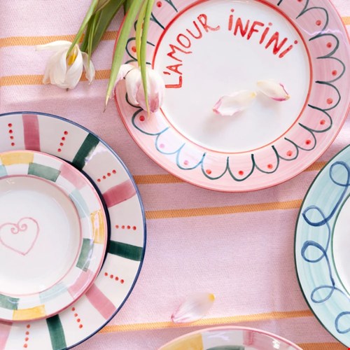 Dessert plate set