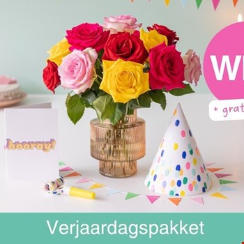 WIN 1 van de 5 verjaardagspakketten van BloomPost!