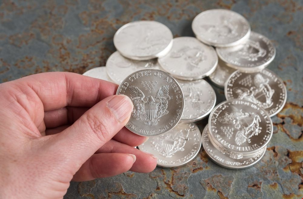 Fysiek zilver in je eigen handen met beleggingsmunten