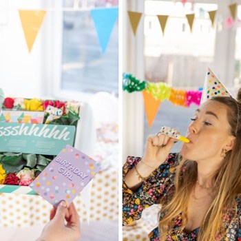 September = verjaardagsmaand. Zo maak je er op afstand toch een feestje van!