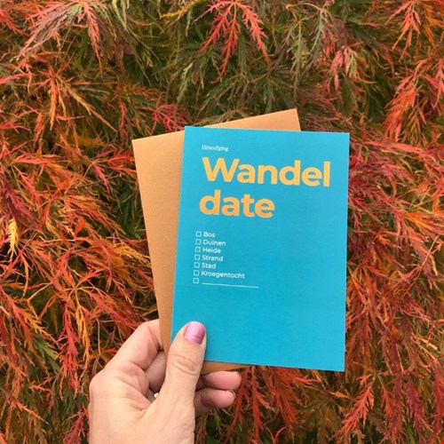 Wandeldate uitnodiging
