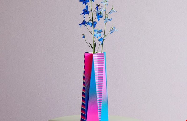 Vaaskaart Pink and Blue