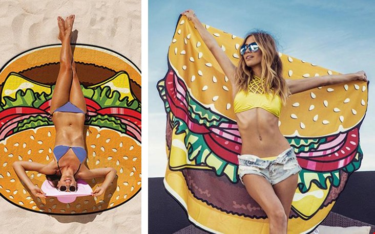 Lang leve zon, strand en hamburgers!