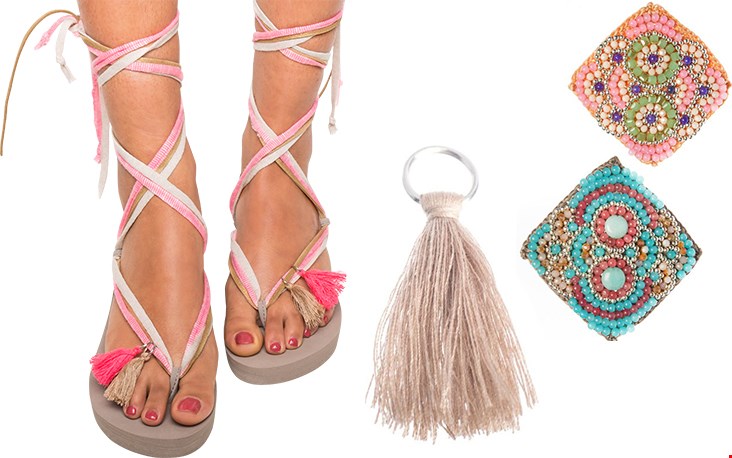 Kies een slipper, zoek bandjes uit en pimpen met fraaie accessoires Kies een slipper, zoek bandjes uit en pimpen met fraaie accessoires