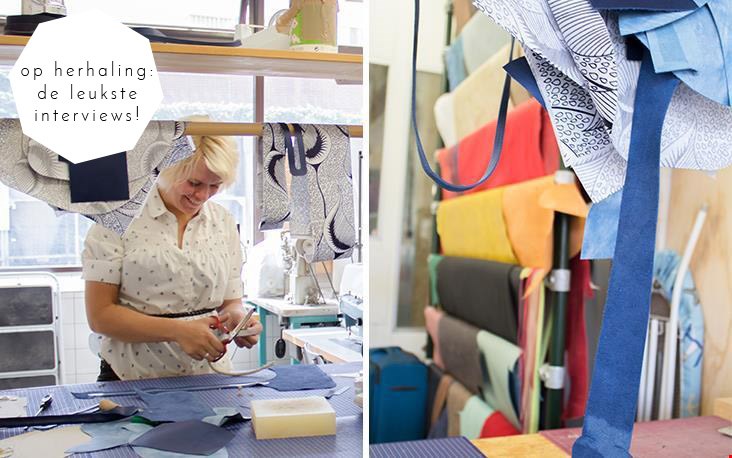 Anna aan de grote snijtafel Anna aan de grote snijtafel