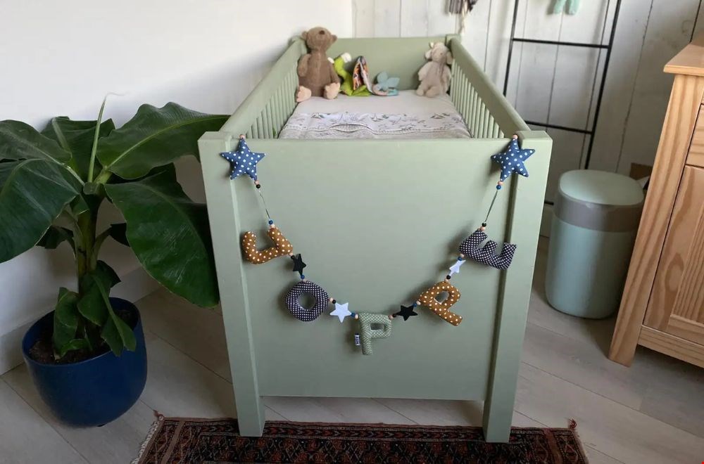 Leuk als kraamcadeau: naamslinger Leuk als kraamcadeau: naamslinger