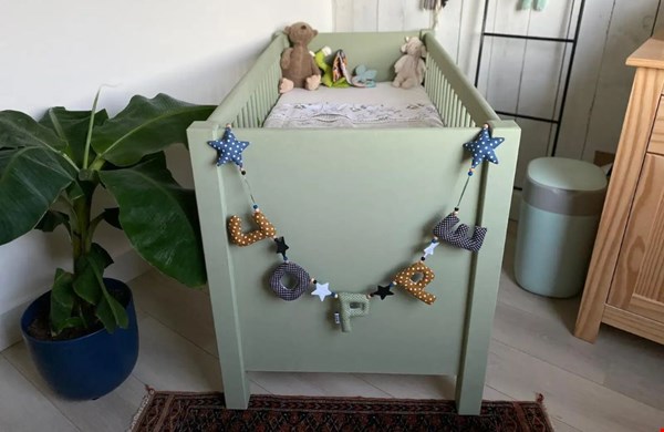 Leuk als kraamcadeau: naamslinger Leuk als kraamcadeau: naamslinger