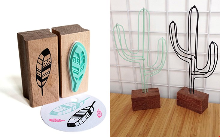 Maar ook voor in huis, te gek vind ik deze cactus van  ijzerdraad (en, met de hand gemaakt!) Maar ook voor in huis, te gek vind ik deze cactus van  ijzerdraad (en, met de hand gemaakt!)