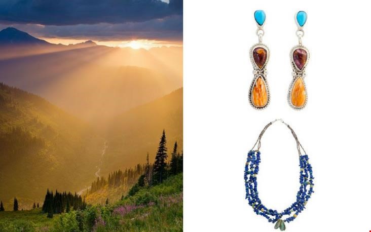 Unieke sieraden gemaakt door de Indianen in Noord-Amerika Unieke sieraden gemaakt door de Indianen in Noord-Amerika