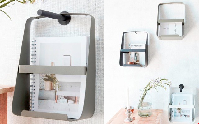 Leuk: deze (leger-groene) tijdschriftenhouder van Loft55.nl Leuk: deze (leger-groene) tijdschriftenhouder van Loft55.nl