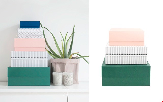 Deze dozen creëren rust in je kast en ze geven er wat kleur aan. Deze dozen creëren rust in je kast en ze geven er wat kleur aan.