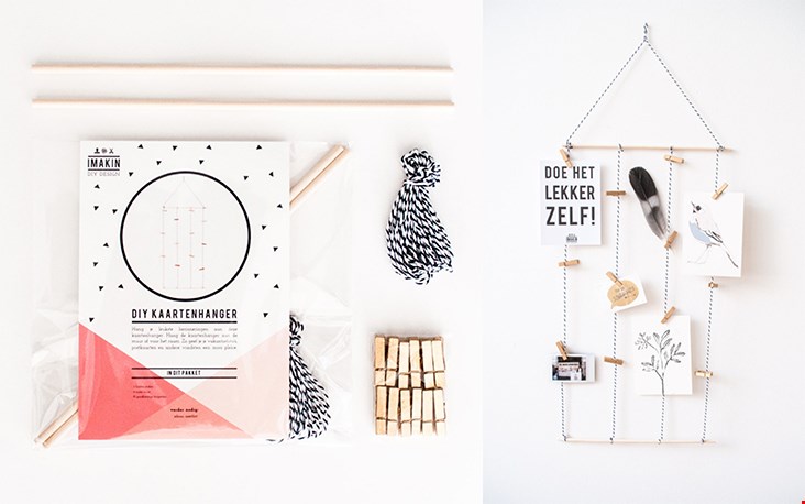 DIY kaartenhanger. Leuk! DIY kaartenhanger. Leuk!