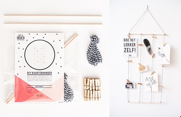 DIY kaartenhanger. Leuk! DIY kaartenhanger. Leuk!