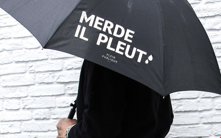 Merde, il pleut Merde, il pleut