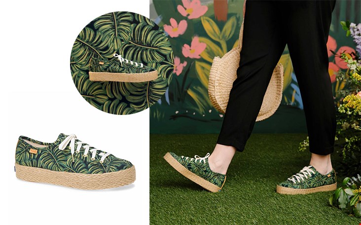 sneakers met palmmotief sneakers met palmmotief