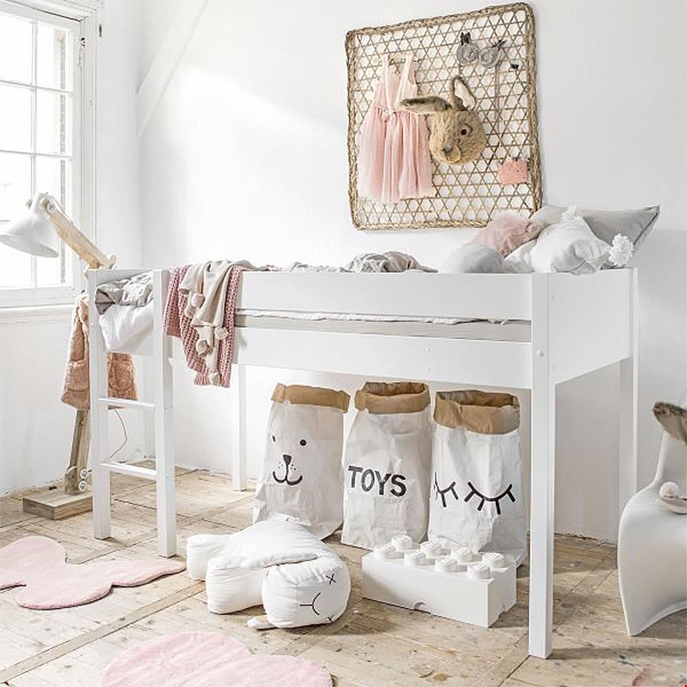 Hoogslaper met opslagruimte Hoogslaper met opslagruimte