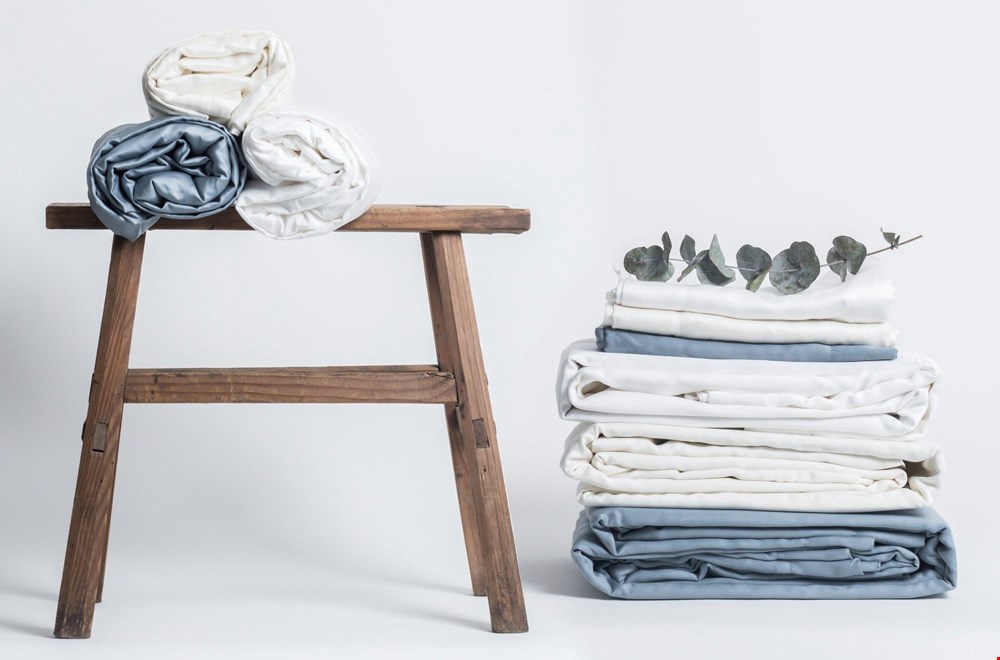 Van zacht glanzend tencel Van zacht glanzend tencel