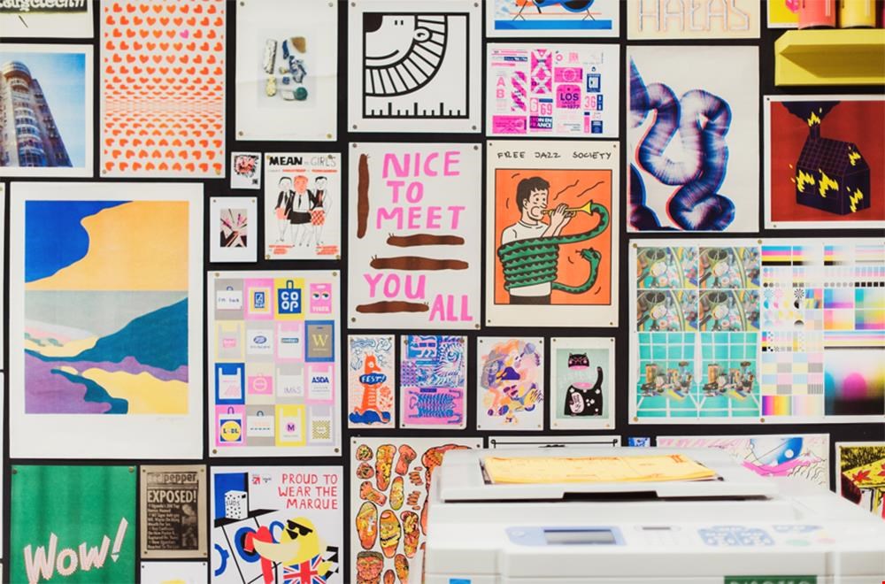Riso prints van het geweldige Risottostudio.com Riso prints van het geweldige Risottostudio.com