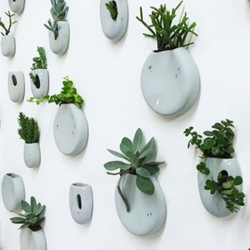 Recycle wandvaasjes!