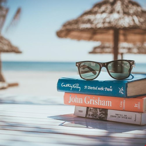 Boeken lezen op vakantie