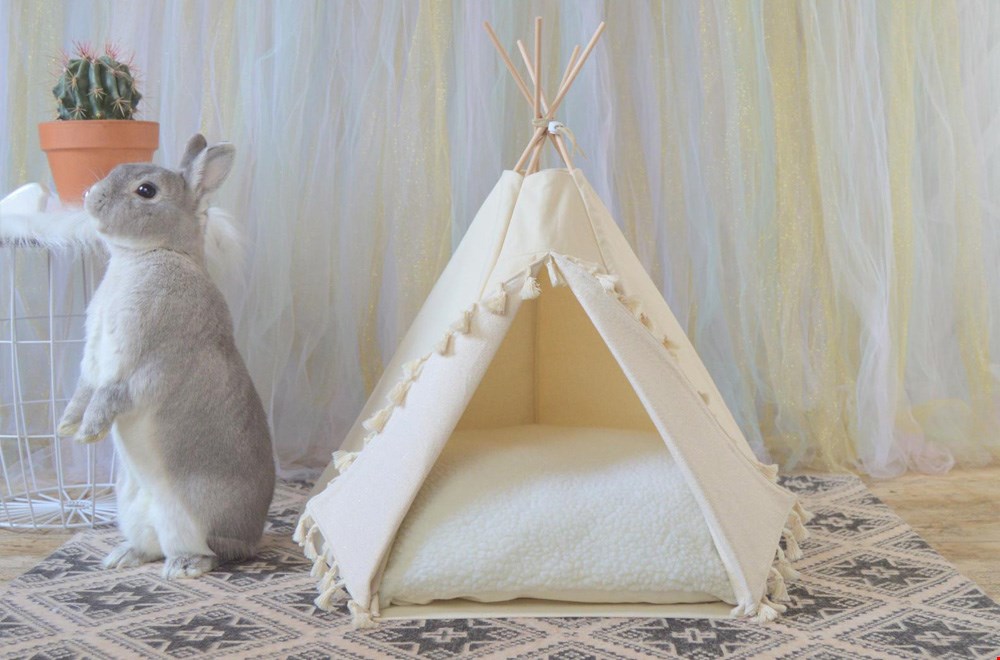 Glamping voor je konijn Glamping voor je konijn