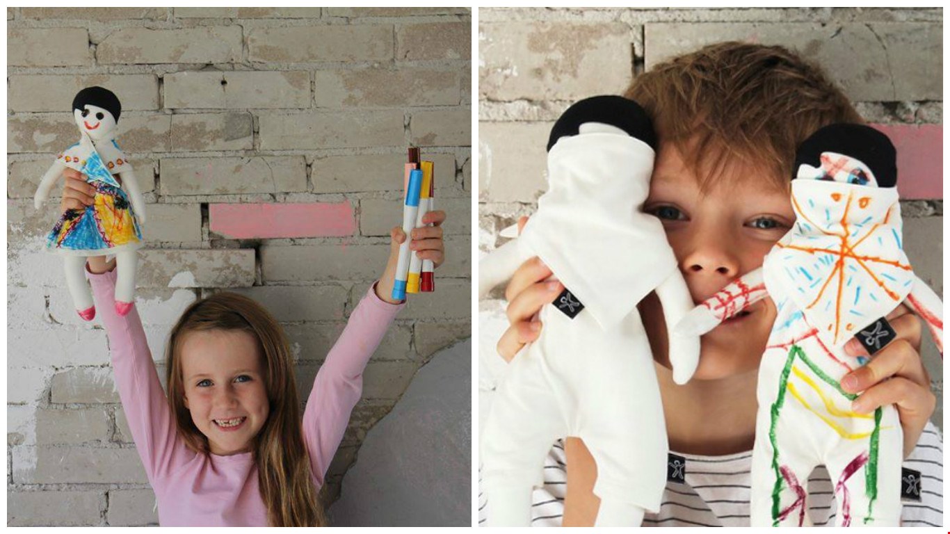 Sweet Heroes poppen om zelf te kleuren Sweet Heroes poppen om zelf te kleuren