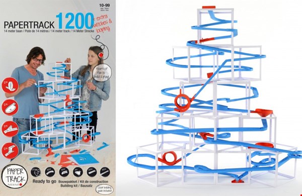 Zelf te bouwen knikkerbaan Zelf te bouwen knikkerbaan