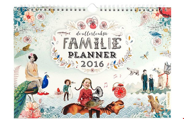 Mooi: de Familieplanner voor een goed doel Mooi: de Familieplanner voor een goed doel