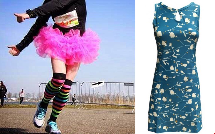 Zó kun je er dus uitzien tijdens de Rokjesdagloop! Het hardloopjurkje is van Hiphardlopen.nl. Zó kun je er dus uitzien tijdens de Rokjesdagloop! Het hardloopjurkje is van Hiphardlopen.nl.