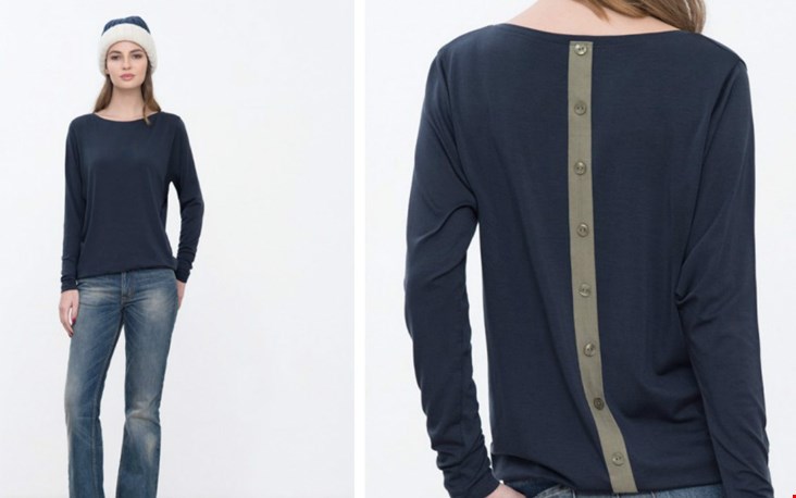 Top van Tencel van Miss Green Top van Tencel van Miss Green