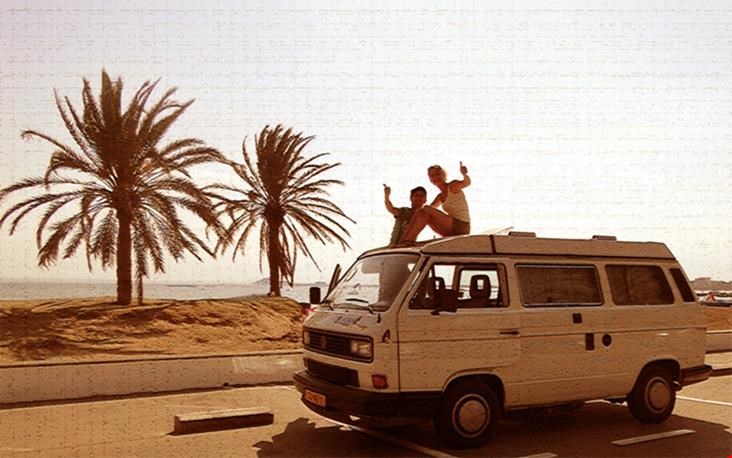 De droom: met een busje langs de kust touren... De droom: met een busje langs de kust touren...