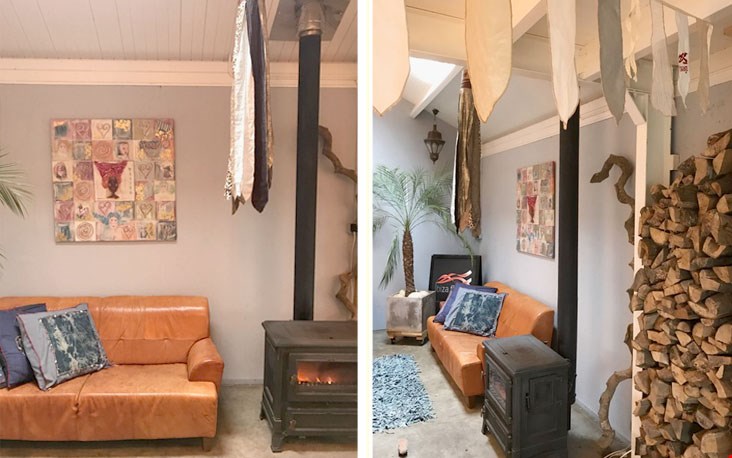 Dream office: het atelier van Ibiza Flags Dream office: het atelier van Ibiza Flags