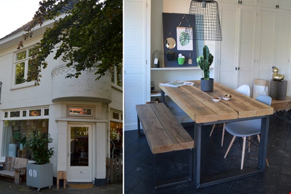 De winkel van binnen & buiten De winkel van binnen & buiten