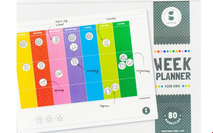 Hebben voor 2017: zo'n handige weekplanner Hebben voor 2017: zo'n handige weekplanner