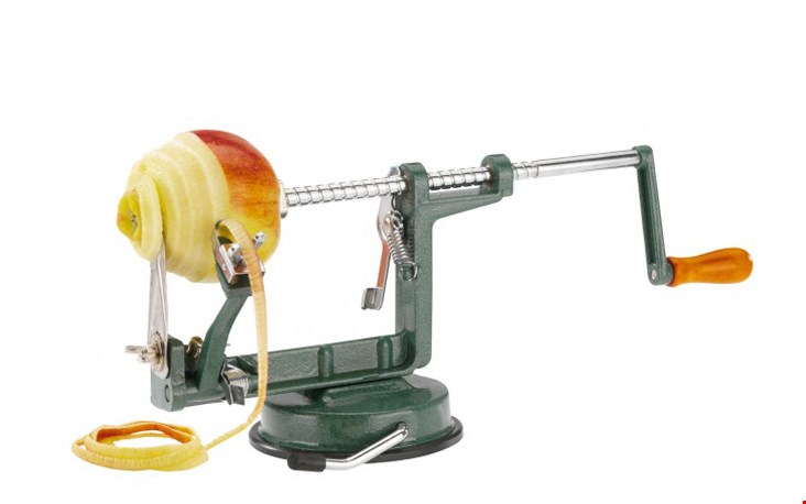 De appelschilmachine De appelschilmachine