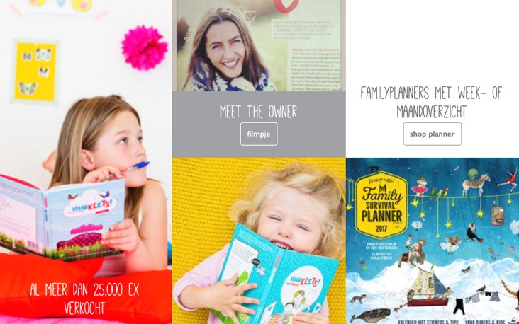 De producten van Gezinnig De producten van Gezinnig