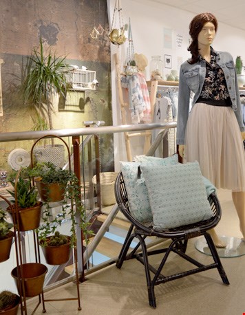 Mooie styling in de winkel Mooie styling in de winkel