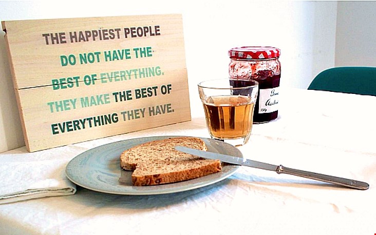 Quote op hout Quote op hout