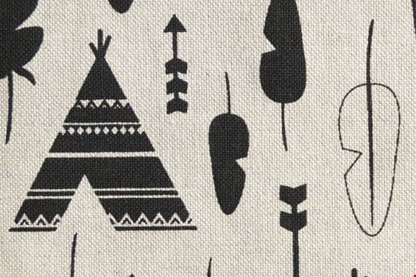 Leuk, met wigwam Leuk, met wigwam
